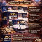 500+ Landing Page Elementor Templates