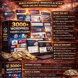 3000+ WordPress Themes & Plugins Bundle